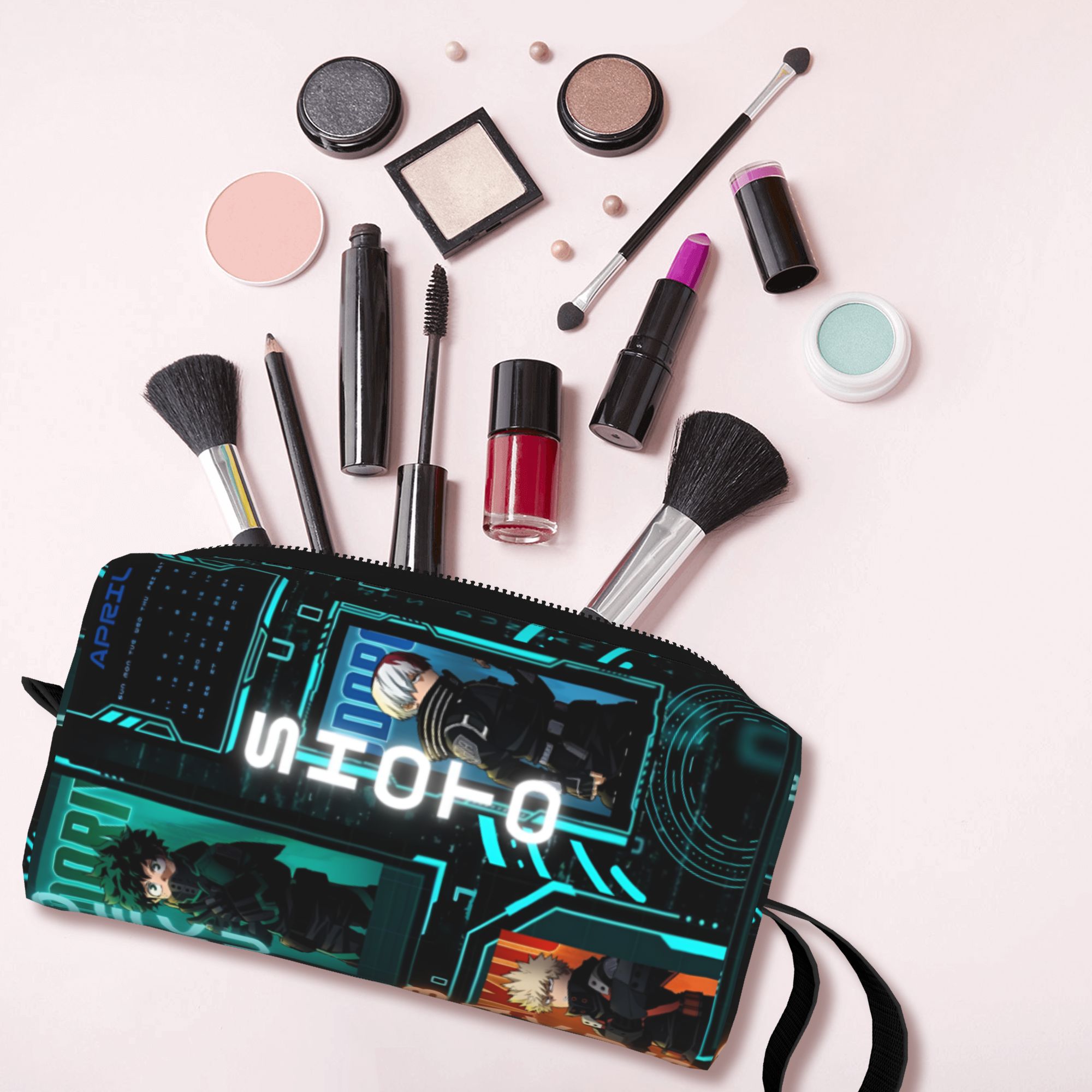 Beauty Makeup Organizer - Fashion My H-Heros Academias Travel Toiletry