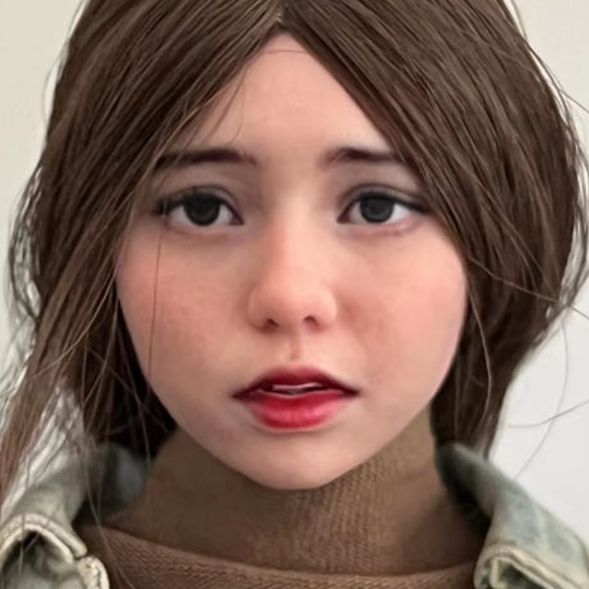 Beauty Makeup Edit - 1/6 1/12 Realistic Painting Makeup Eva