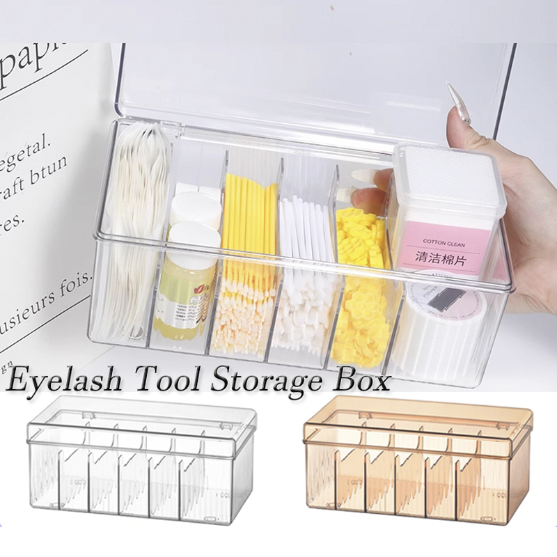 Beauty Makeup Organizer - Transparent Eyelash Beauty Organizer Display Rack