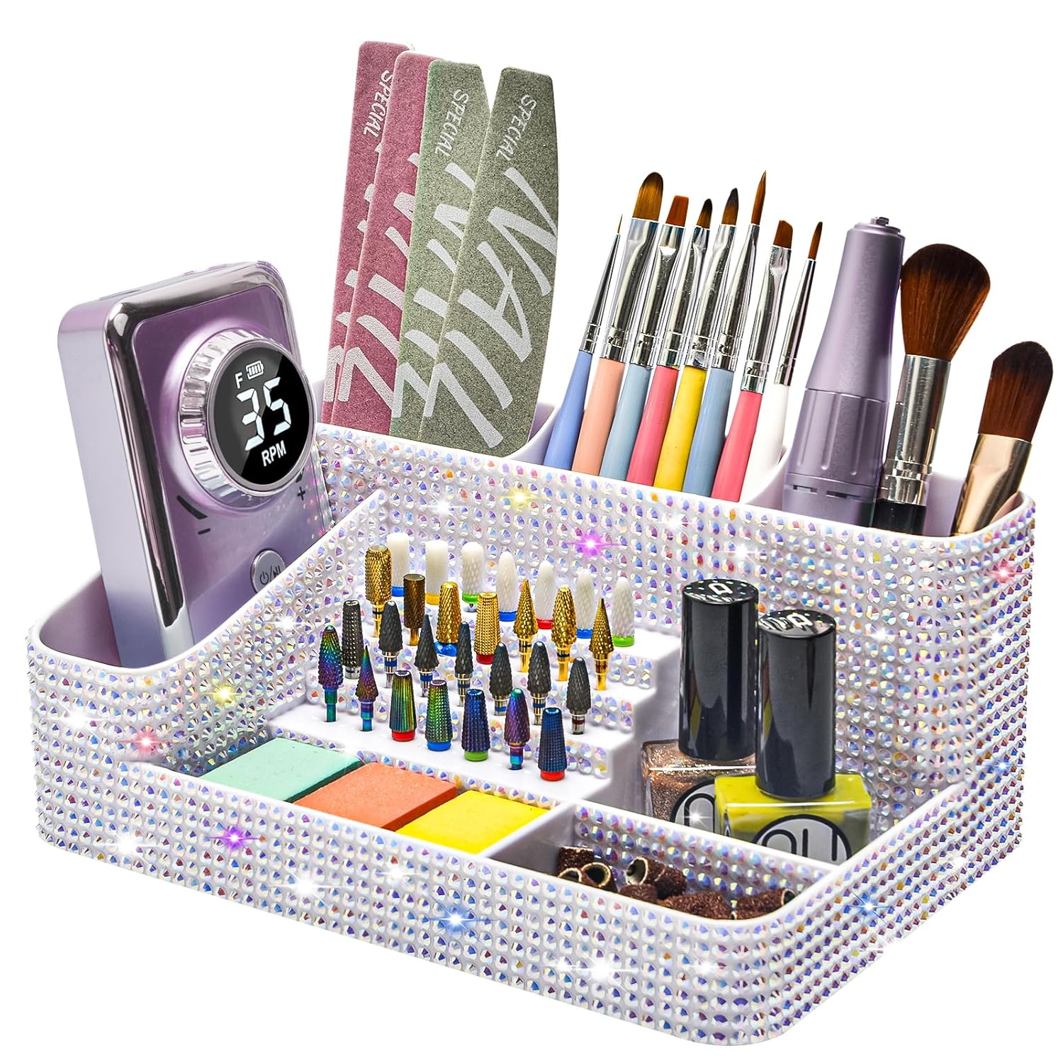 Beauty Makeup Organizer - Large Capacity Clear Acrylic Makeup Organizer