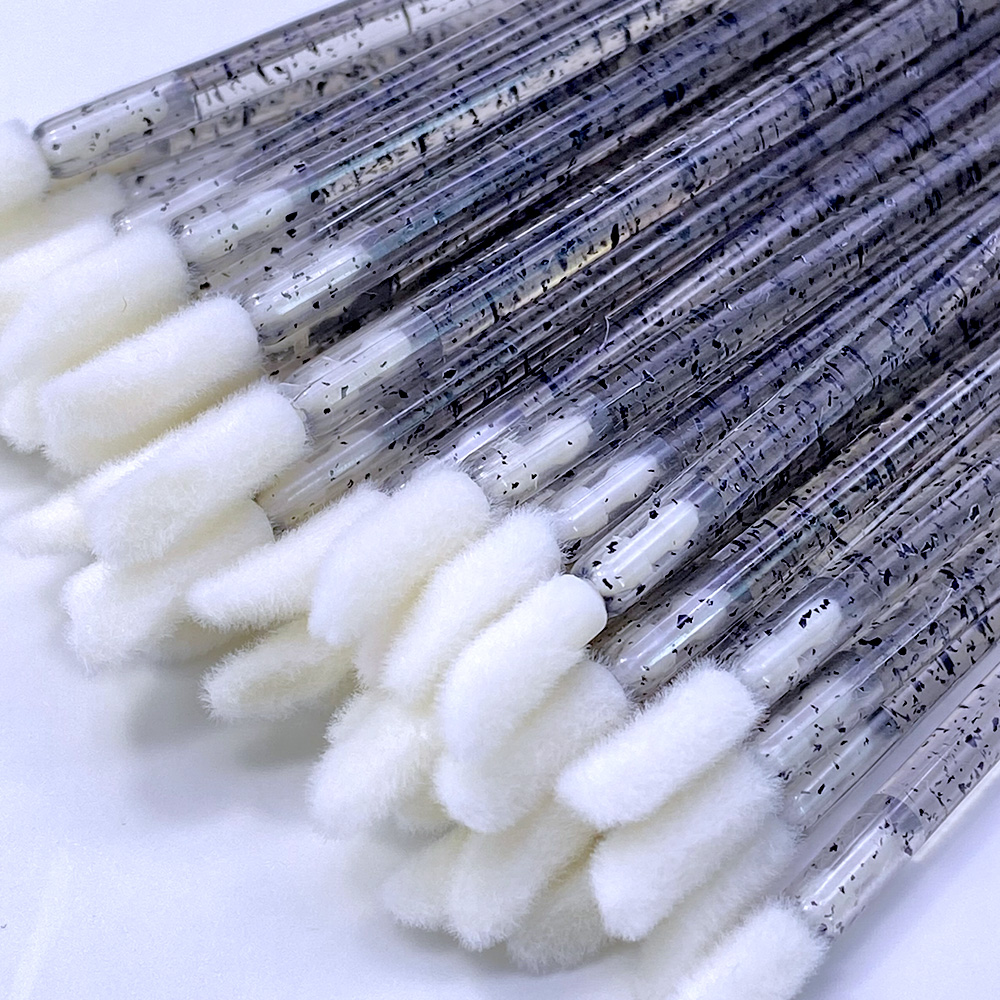 Beauty In Makeup - 100/300pcs Disposable Lip Brush Crystal Lipstick