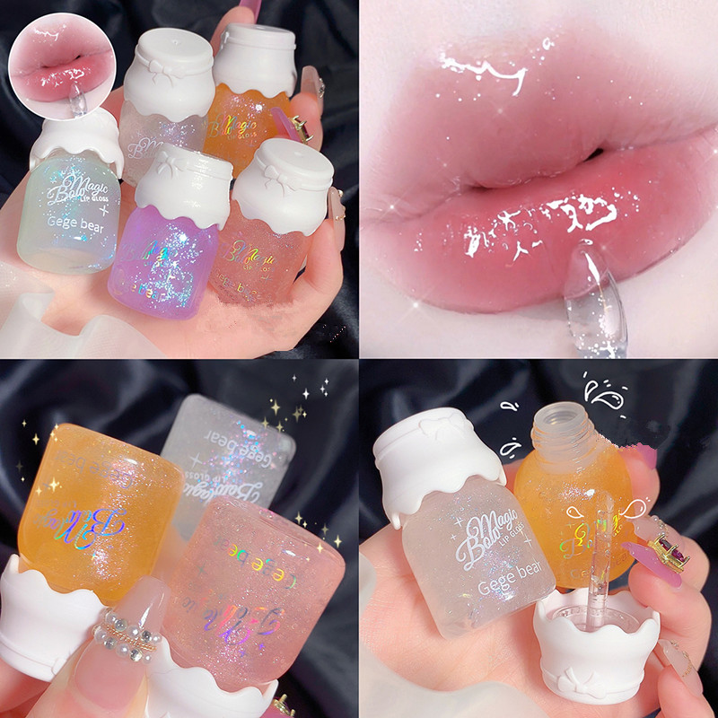 Beauty Full Makeup - Gege Bear Butterfly Knot Lip Gloss