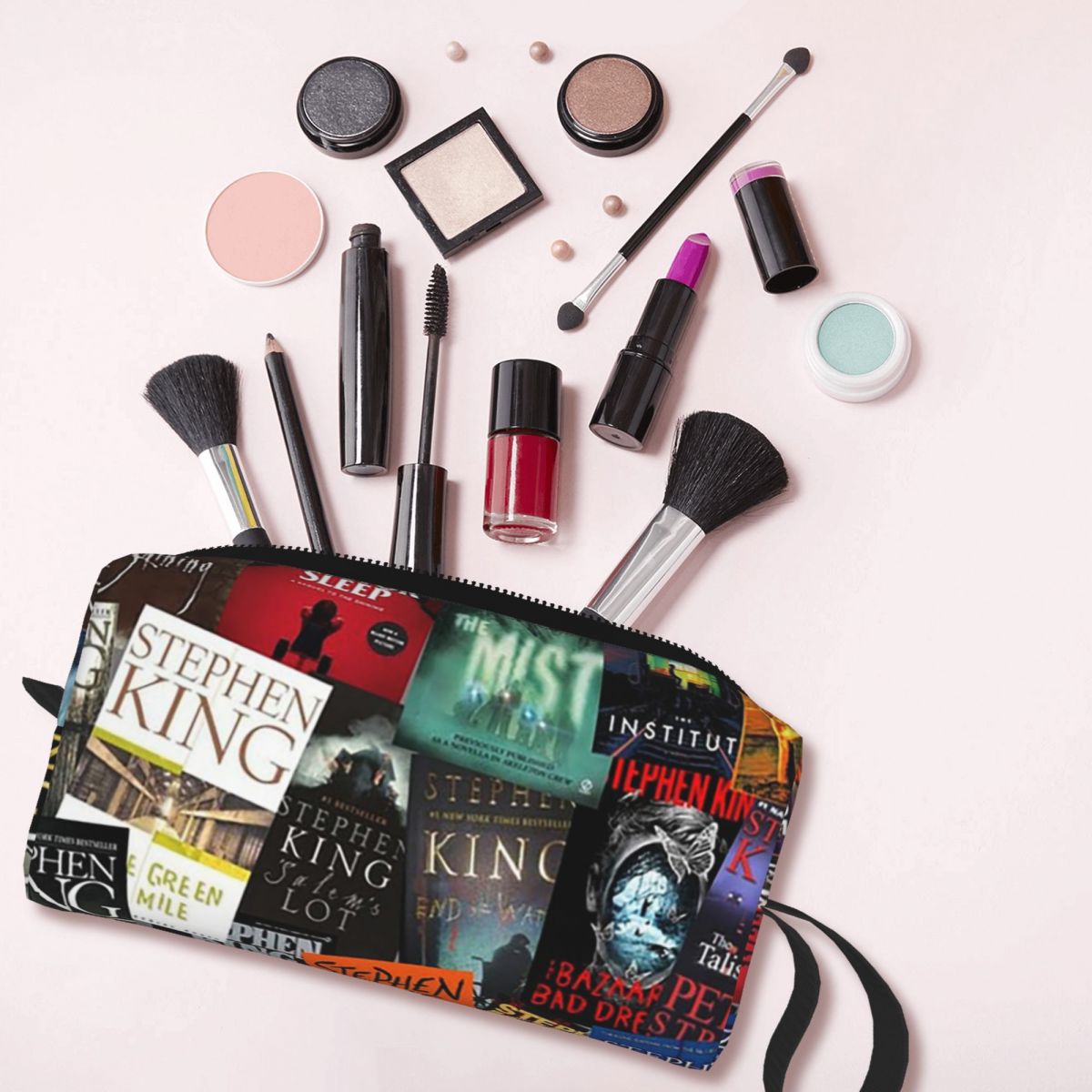 Beauty Book Makeup Kit - Stephen King Book Covers Horror Bookworm