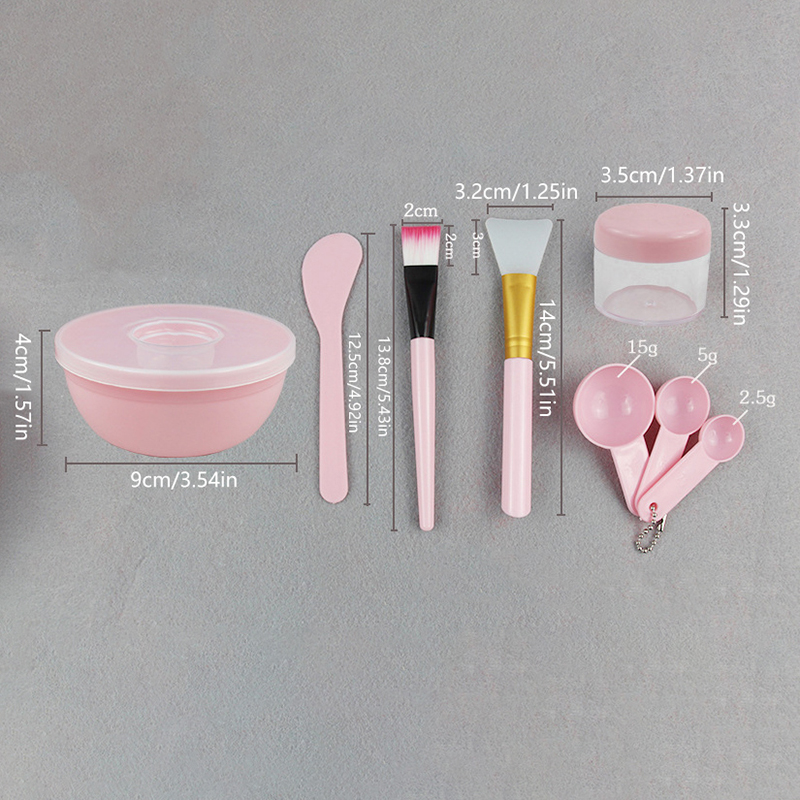 Beauty Makeup Women - Facial Brush Mask Bowl Spoon Set
