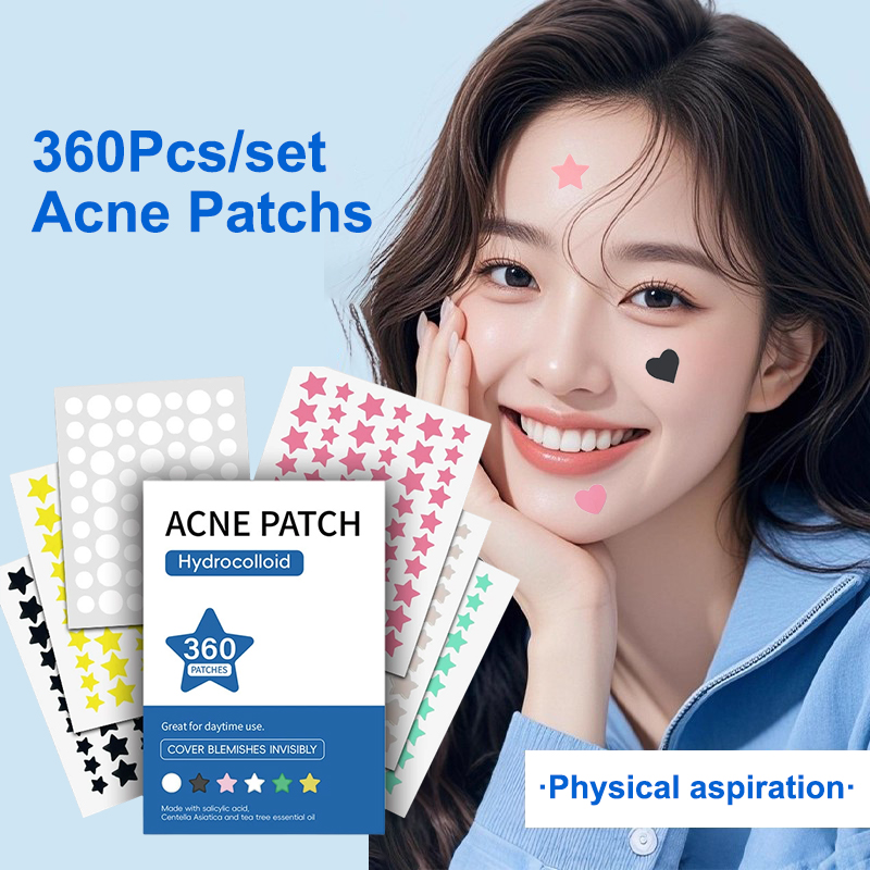 Beauty In Makeup - 360Pcs Colorful Invisible Pimple Removal Anti-Acne