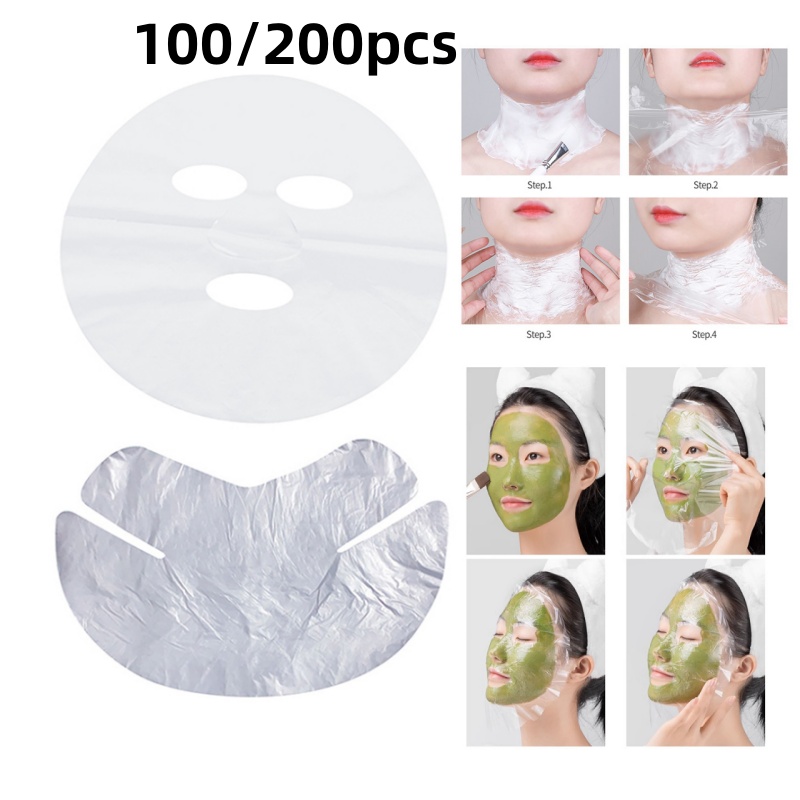 Beauty Full Makeup - Masks Wrap Face Plastic Film Full