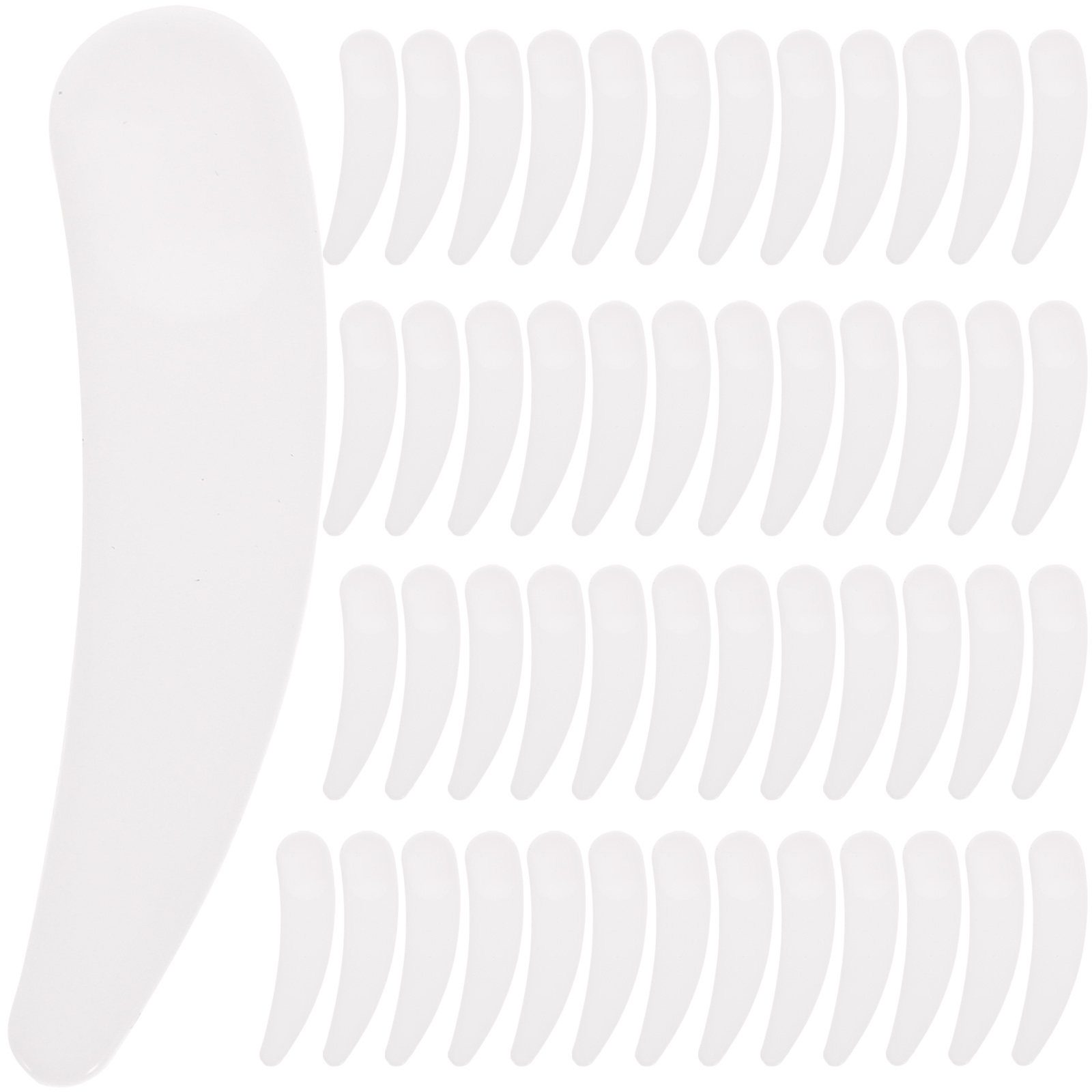 50Pcs Spatula Spoon Facial for - огляд і ціна Beauty Makeup Women