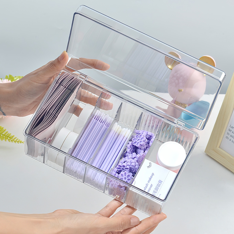 Transparent Eyelash Beauty Org - огляд і ціна Beauty Makeup Organizer