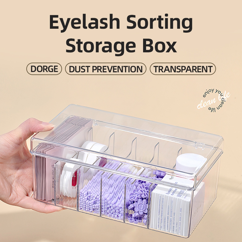 Transparent Eyelash Beauty Org - огляд і ціна Beauty Makeup Organizer