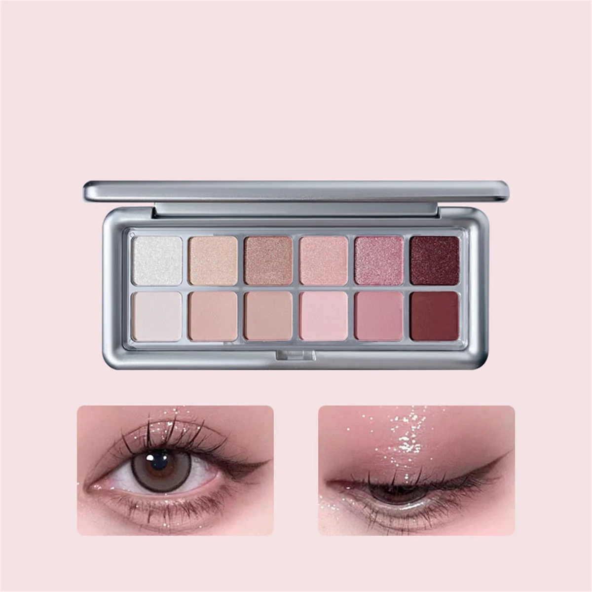 12 Color Eye Shadow Plate Matt - огляд і ціна Beauty Book Makeup Kit