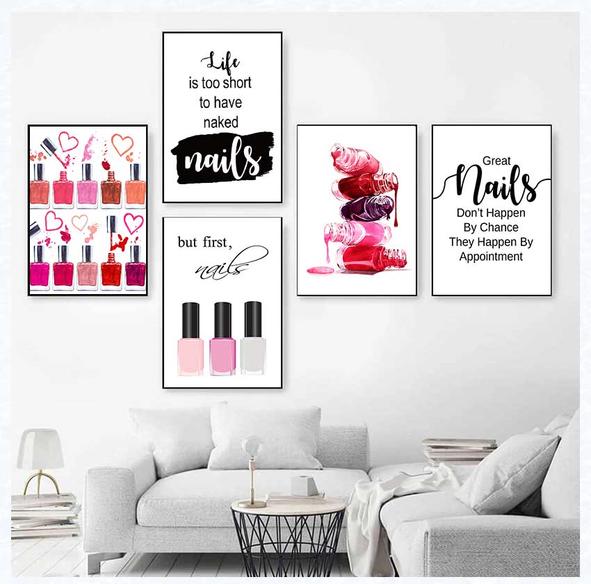 Art Posters and Prints Nail Te - огляд і ціна Makeup Is Beauty Quotes