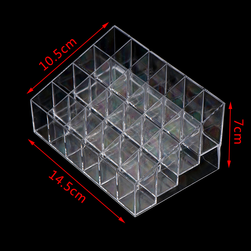 Clear Acrylic 24 Grid Makeup O - огляд і ціна Beauty Makeup Organizer