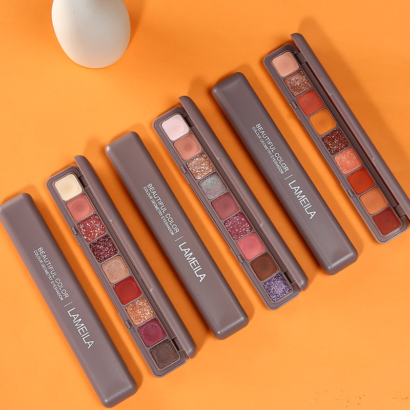 9 Colors Eye Shadow Palette Ne - огляд і ціна Beauty Book Makeup Kit