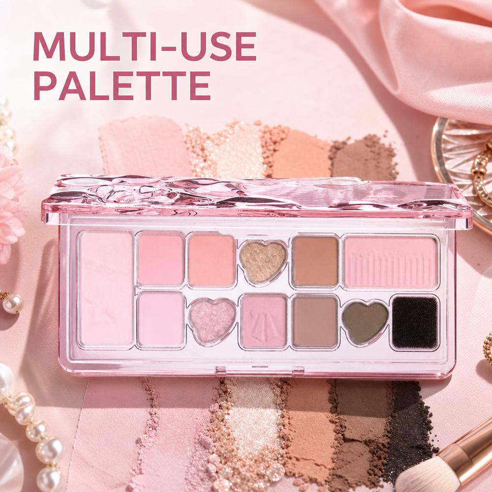 Capel 11-Color Eye Shadow Pale - огляд і ціна Merit Beauty Makeup
