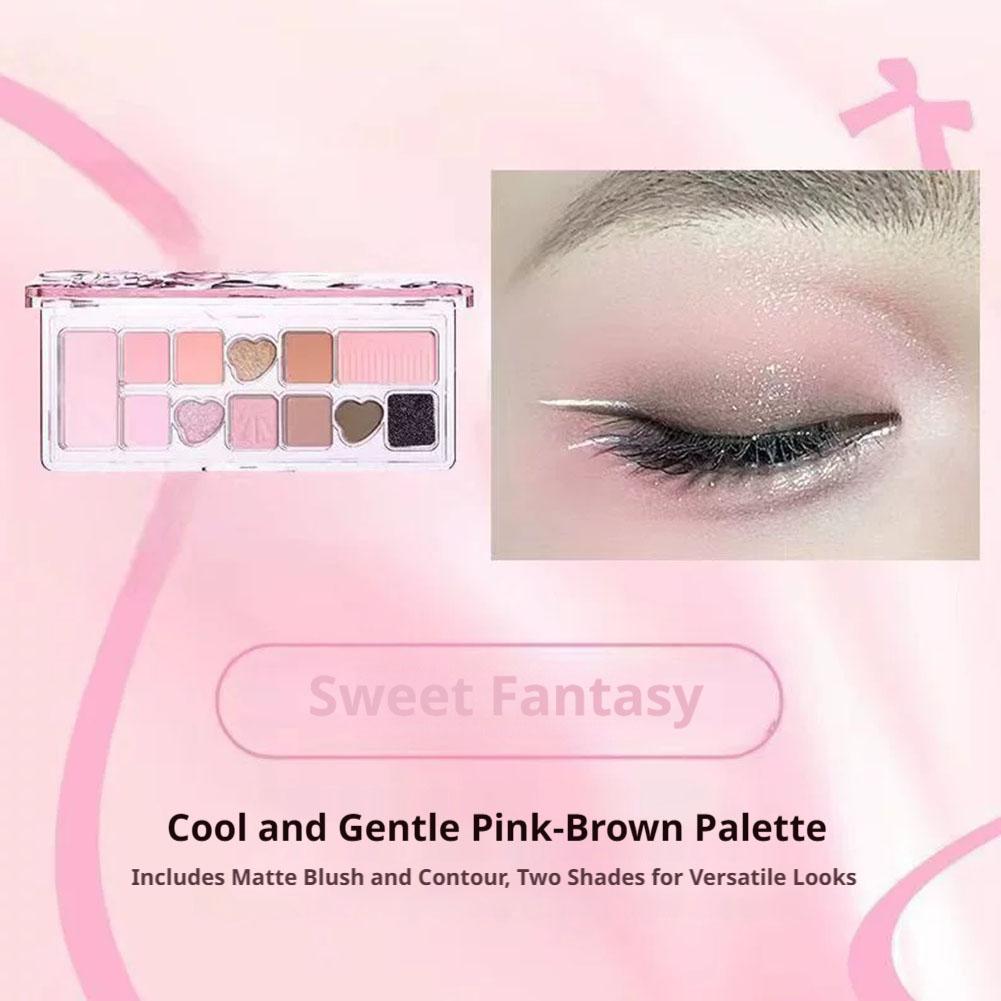 Capel 11-Color Eye Shadow Pale - огляд і ціна Merit Beauty Makeup