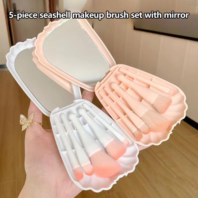 5Pcs Portable Makeup Brush Set - огляд і ціна Beauty Makeup Hd