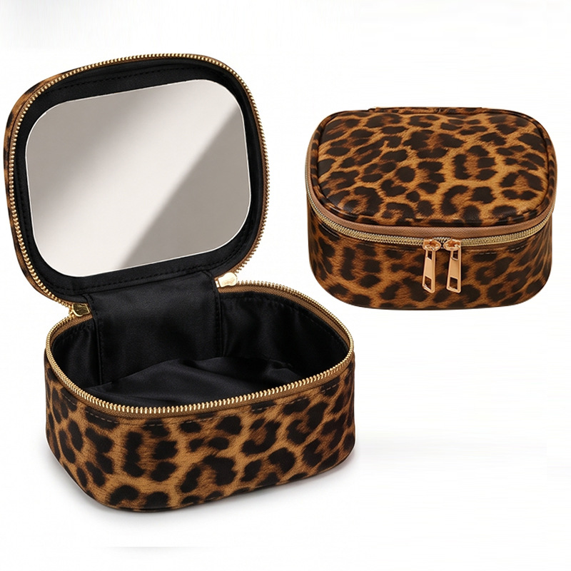 2026 New Makeup Bag with Mirro - огляд і ціна Beauty Makeup Women