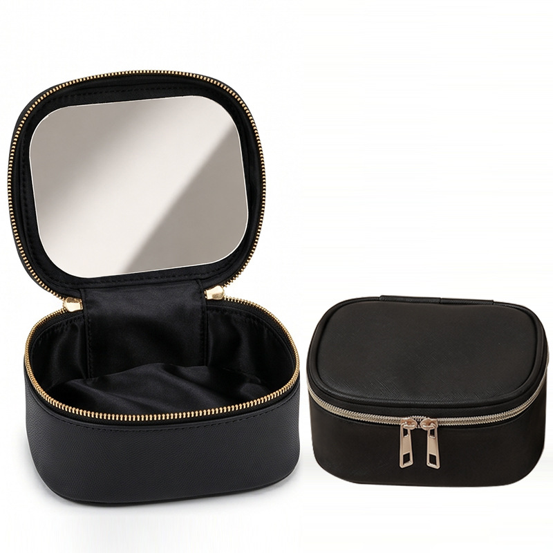 2026 New Makeup Bag with Mirro - огляд і ціна Beauty Makeup Women