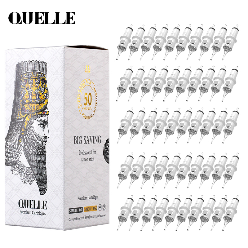 QUELLE 50PCS Cartridge Tattoo  - огляд і ціна Merit Beauty Makeup