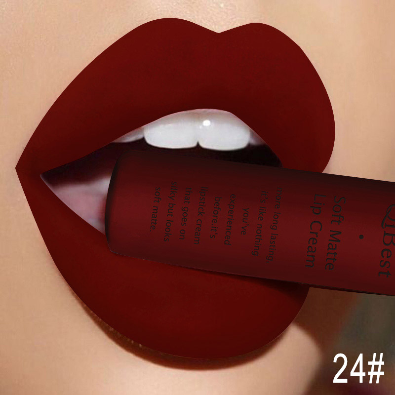 QIBEST Sexy Velvet Matte Lip G - огляд і ціна Beauty Full Makeup