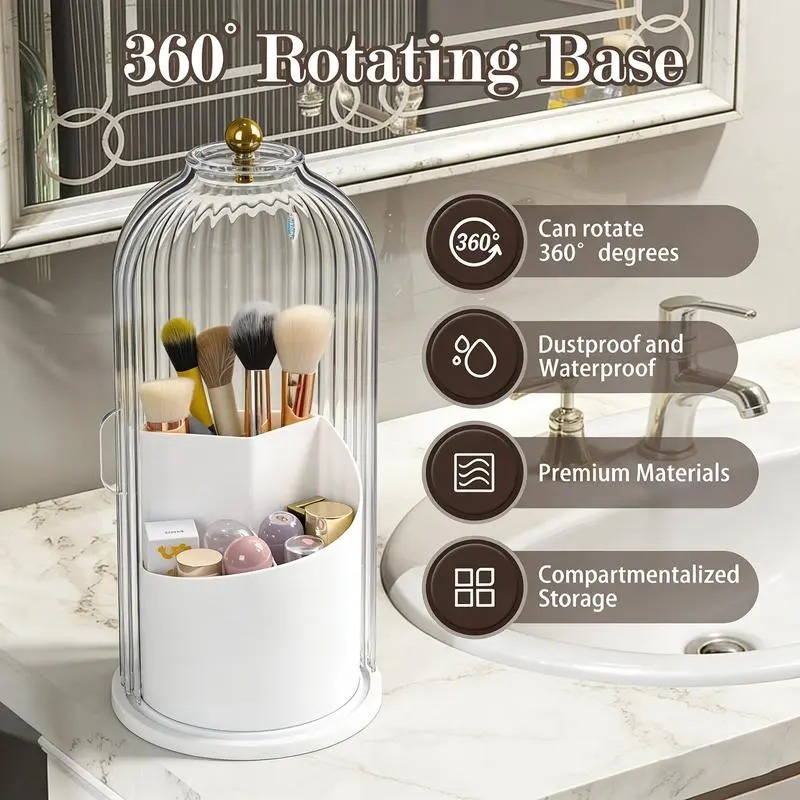 5-Piece Set, 360-Degree Rotati - огляд і ціна Beauty Makeup Organizer