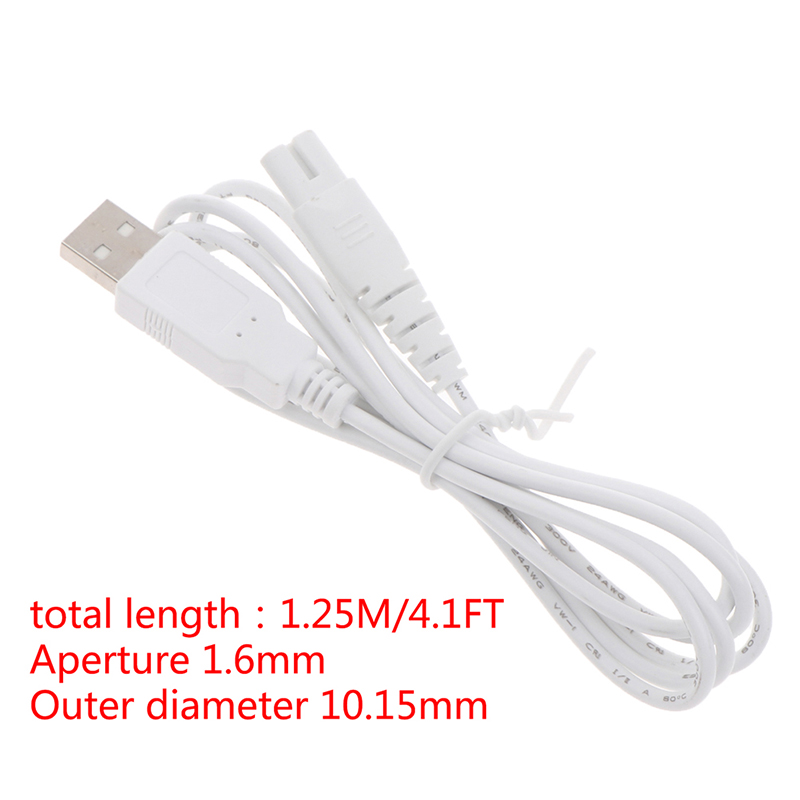 1Pcs White USB Cable Charging  - огляд і ціна Micellar Water Cleanser