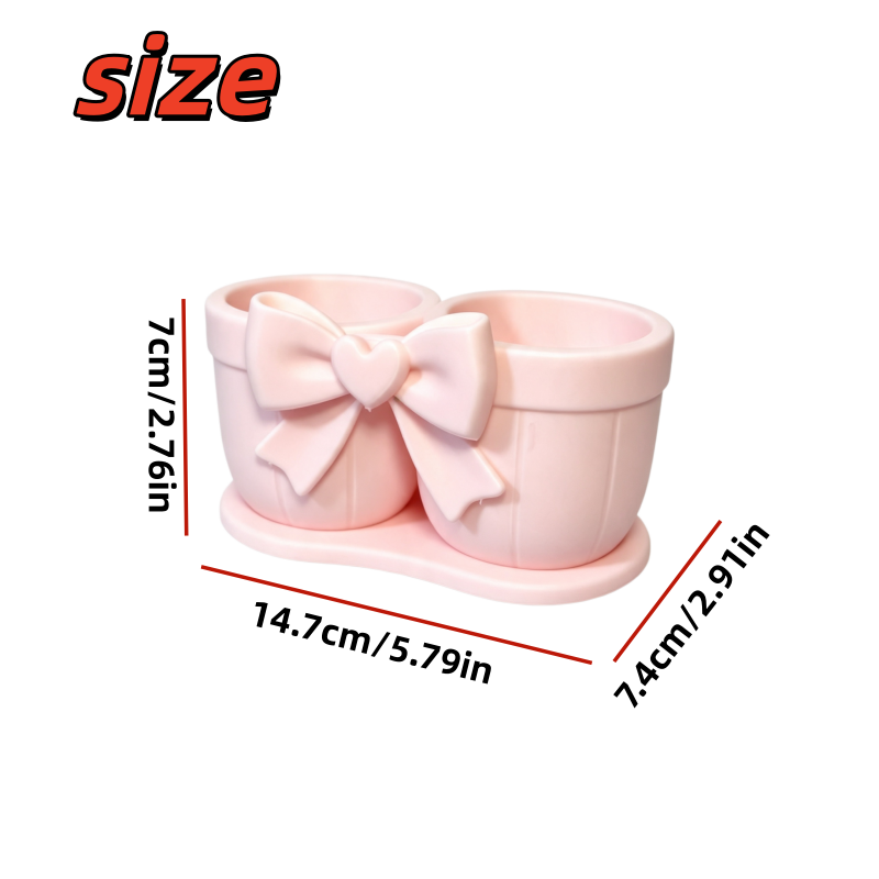 1-Piece Sweet and Cute Bow-Sha - огляд і ціна Beauty Makeup Organizer