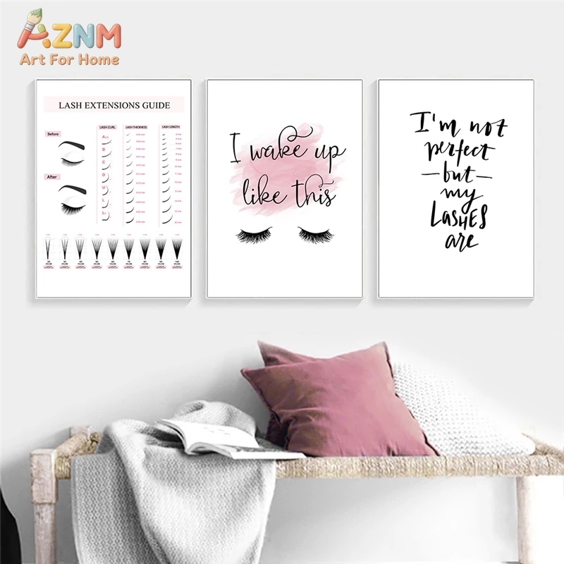 AZNM Lash Extensions Guide Can - огляд і ціна Makeup Is Beauty Quotes