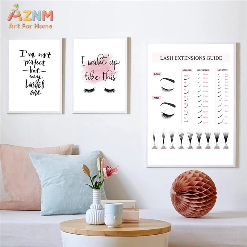 AZNM Lash Extensions Guide Can - огляд і ціна Makeup Is Beauty Quotes