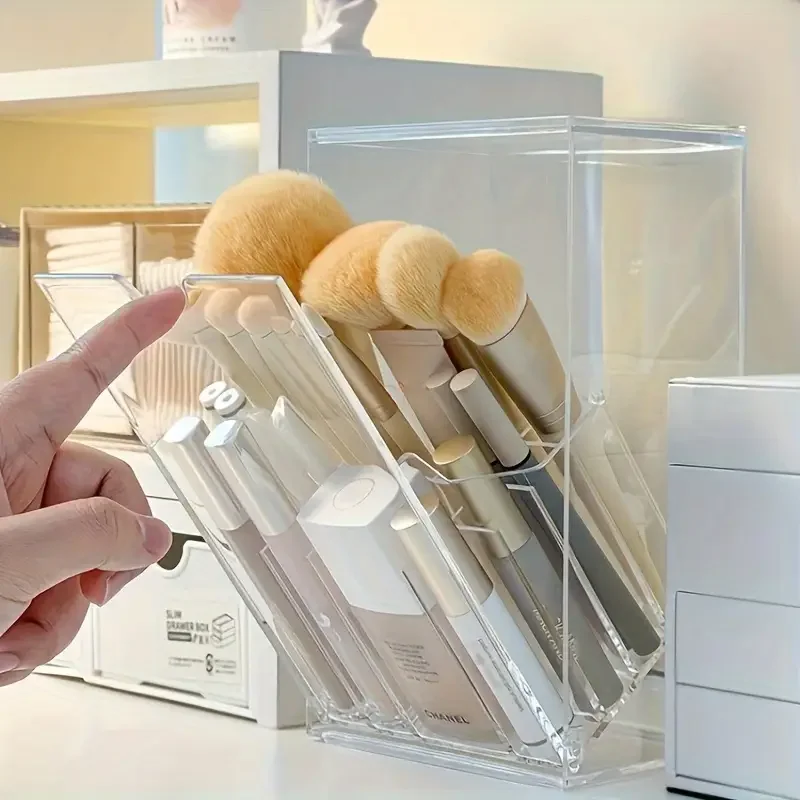 Large Capacity Clear Makeup Br - огляд і ціна Beauty Makeup Organizer