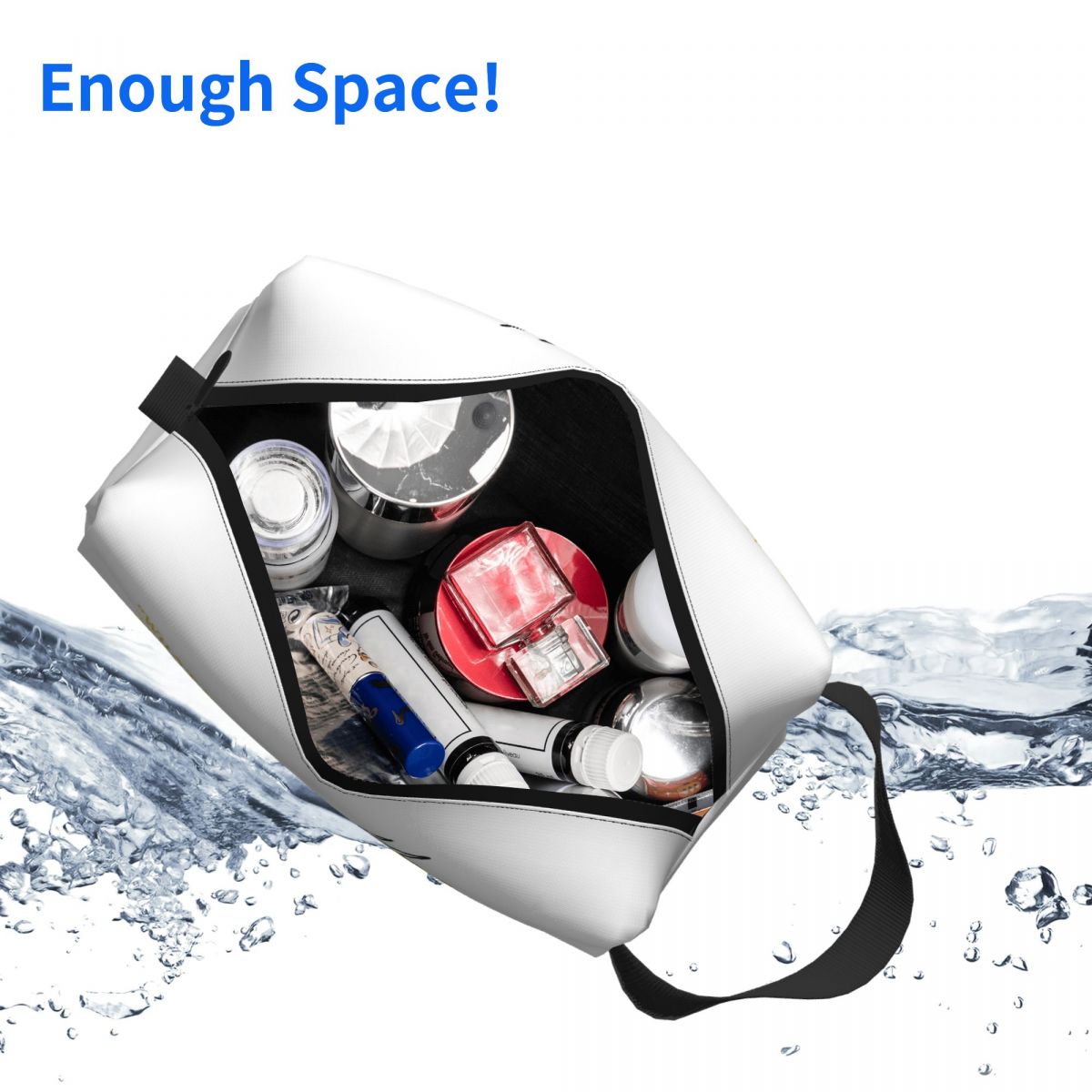 Qibli Quote Makeup Bag Cosmeti - огляд і ціна Makeup Is Beauty Quotes
