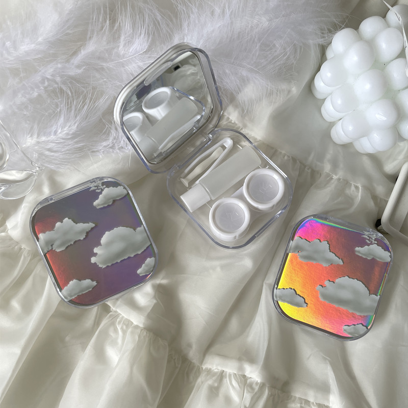 Laser Cover Contact Lens Case  - огляд і ціна Beauty Makeup Organizer