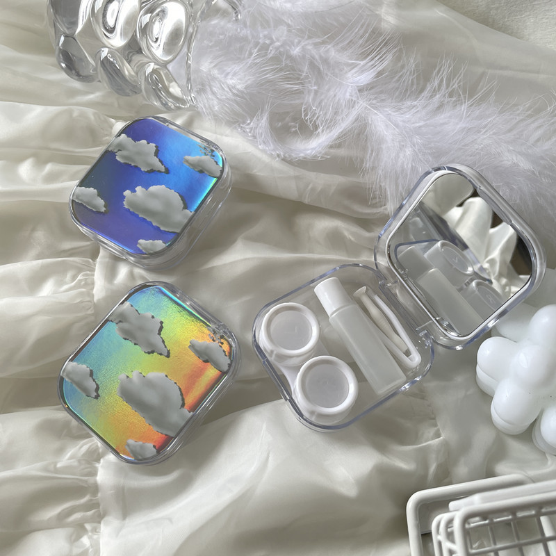 Laser Cover Contact Lens Case  - огляд і ціна Beauty Makeup Organizer