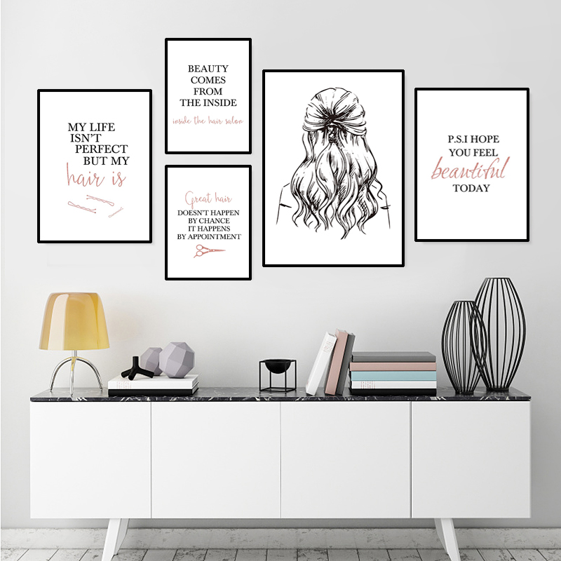 barbershop quote art posters h - огляд і ціна Makeup Is Beauty Quotes