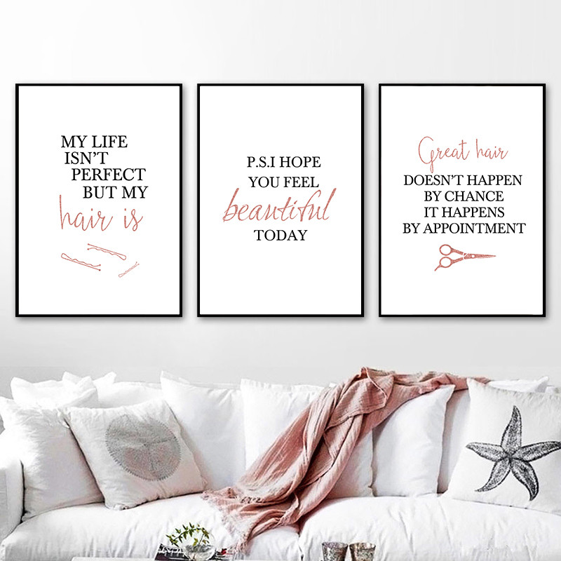 barbershop quote art posters h - огляд і ціна Makeup Is Beauty Quotes