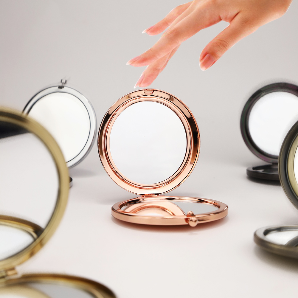 1pcs 57mm Compact Purse Pocket - огляд і ціна Beauty Makeup Women