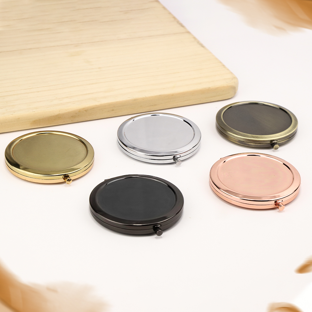 1pcs 57mm Compact Purse Pocket - огляд і ціна Beauty Makeup Women
