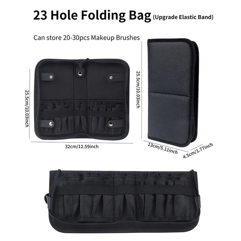 29/23 Holes Foldable Makeup Br - огляд і ціна Beauty Makeup Women
