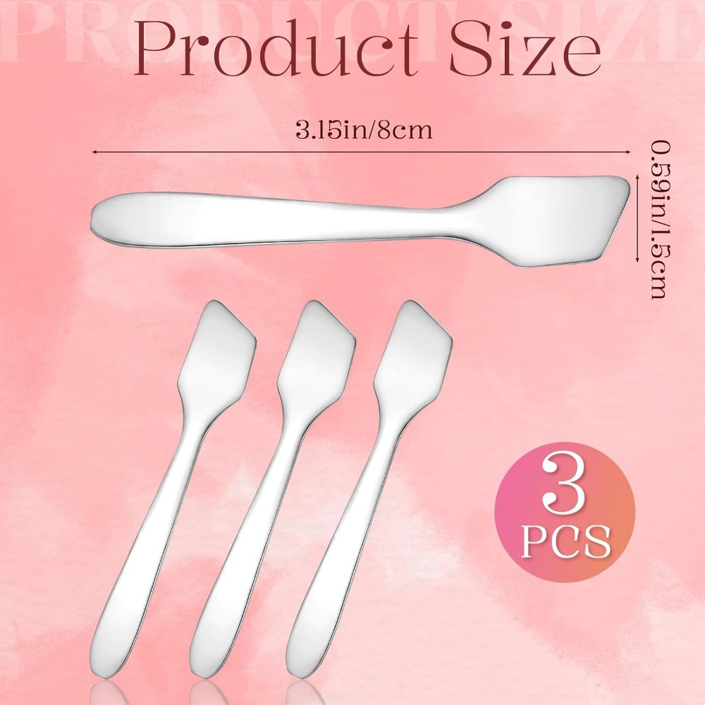 3-Piece Mini Stainless Steel M - огляд і ціна Beauty In Makeup