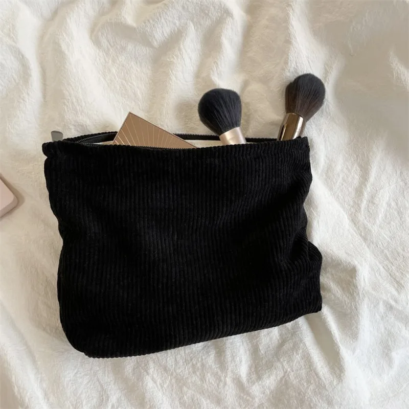 Corduroy Travel Cosmetic Bag P - огляд і ціна Beauty Makeup Women