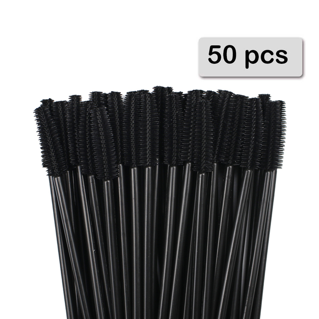 50pcs Silicone Mascara Wands A - огляд і ціна Beauty Makeup Women