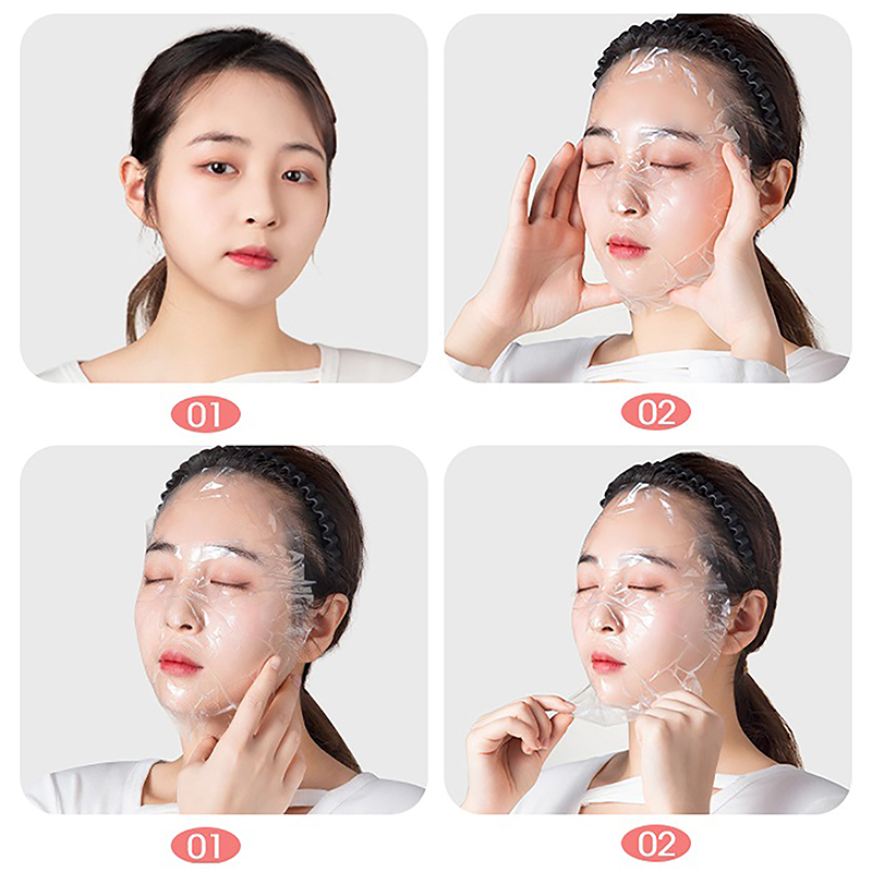 Masks Wrap Face Plastic Film F - огляд і ціна Beauty Full Makeup